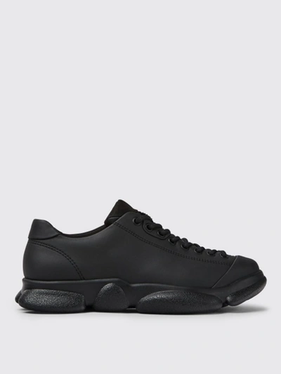 Shop Camper Karst  Sneakers In Leather In Black