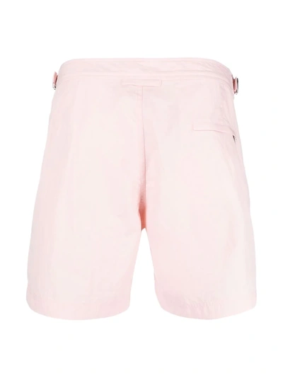 Shop Orlebar Brown Bulldog Ii Swimming Trunks In Rosa