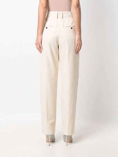 Isabel Marant Étoile Wide-leg Tailored Trousers In Nude