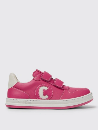 Camper Runner  Trainers In Leather In Pink