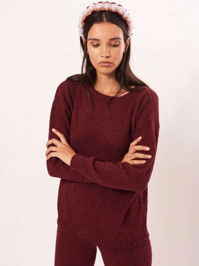 Shop Ayni Lounge Set: Olive Sweater + Lucuma Pant In Red