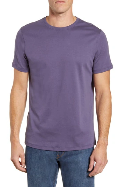Shop Robert Barakett Georgia Crewneck T-shirt In Purple Haze