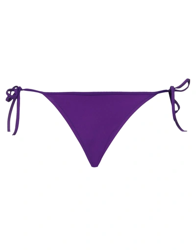 Shop Dsquared2 Bikini Bottoms In Purple