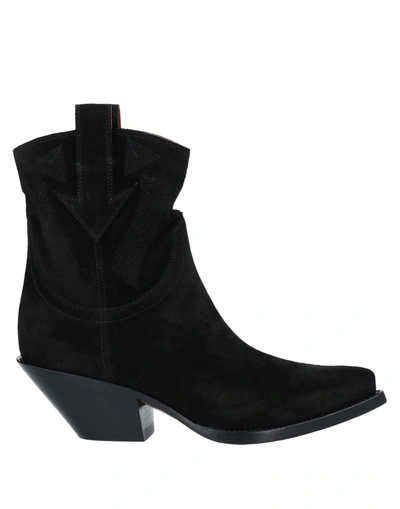 Shop Buttero Woman Ankle Boots Black Size 6 Leather