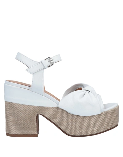 Shop Janet Sport Sandals In White