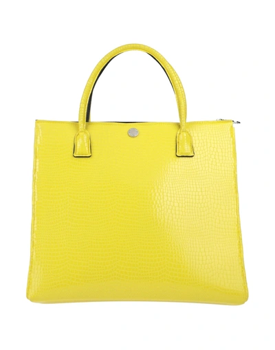 Shop La Fille Des Fleurs Handbags In Yellow