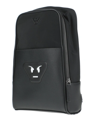 Shop Emporio Armani Backpacks In Black