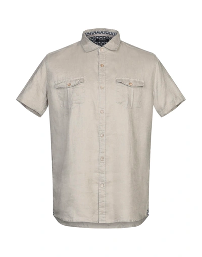 Shop Markup Shirts In Dove Grey
