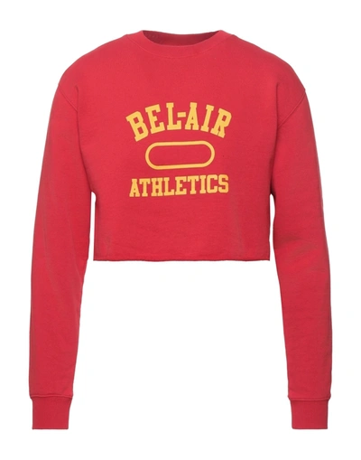 Shop Bel-air Athletics Man Sweatshirt Red Size L Cotton