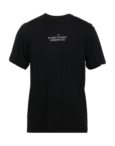 Shop B-used Man T-shirt Black Size S Cotton