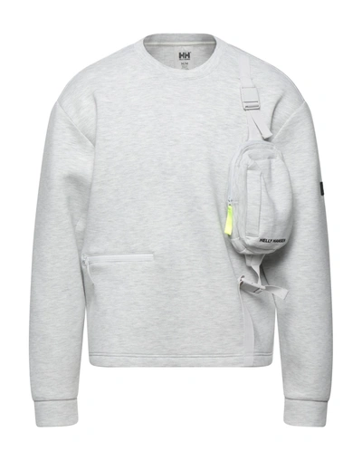 Shop Helly Hansen Sweatshirts In Light Grey