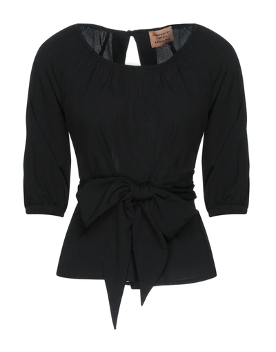 Shop Alessia Santi Woman Blouse Black Size 6 Polyester