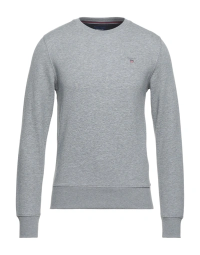 Shop Gant Sweatshirts In Grey