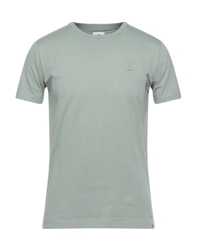 Shop Garcia Man T-shirt Sage Green Size S Organic Cotton