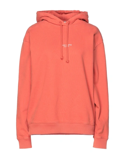 Shop Acne Studios Sweatshirts In Orange