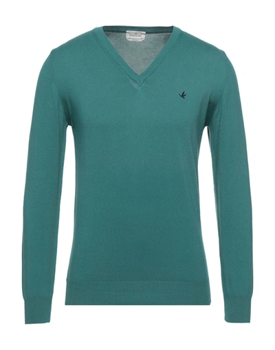 Brooksfield Sweaters In Dark Green