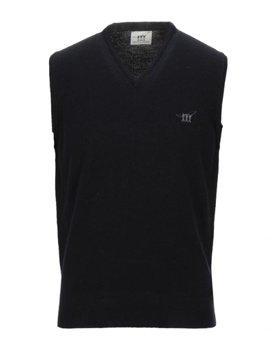 Shop Henry Cotton's Sweaters In Black
