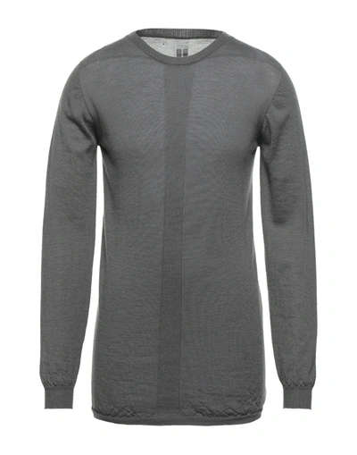 Shop Rick Owens Sweaters In Grey