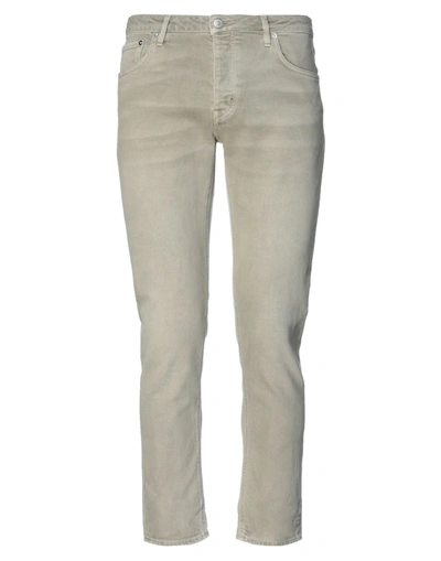 Shop Haikure Man Jeans Sage Green Size 34 Cotton, Elastane