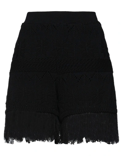 Shop Mariuccia Woman Shorts & Bermuda Shorts Black Size L Cotton