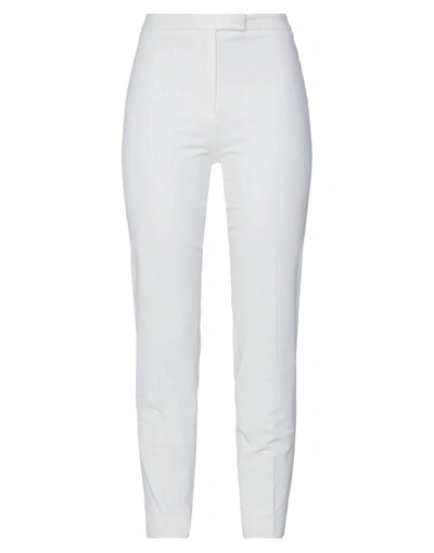 Shop Peserico Sign Pants In Ivory