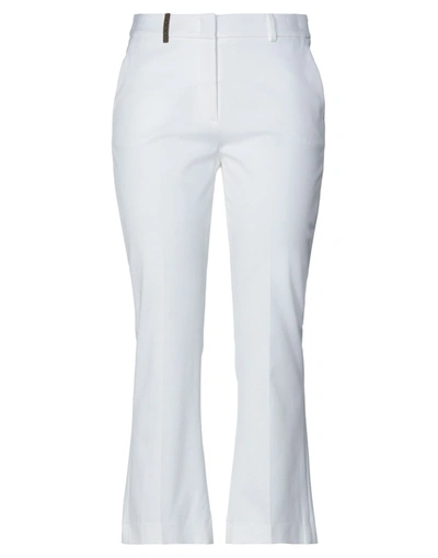Peserico Pants In White