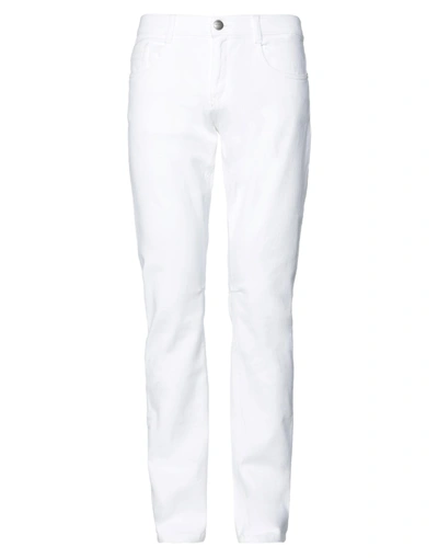 Shop Bikkembergs Jeans In White