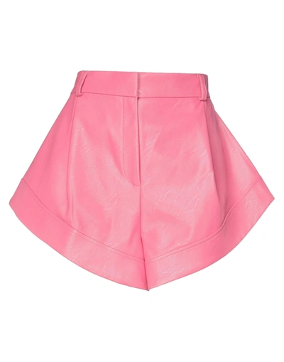 Shop Actualee Woman Shorts & Bermuda Shorts Pink Size 6 Polyurethane