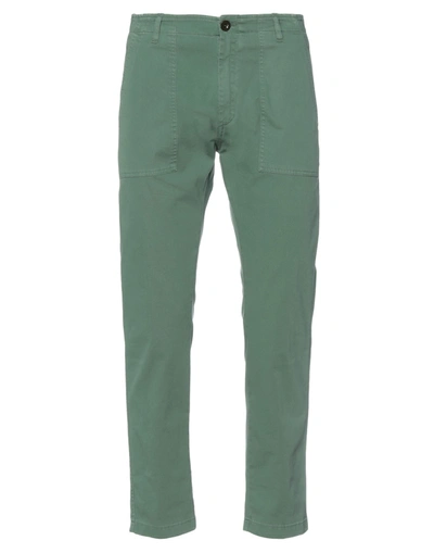 Shop Department 5 Man Pants Military Green Size 38 Cotton, Elastane