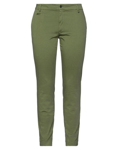 Shop Mason's Pants In Military Green