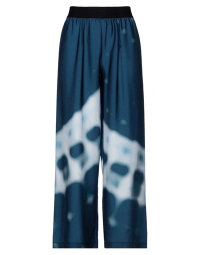 Shop Maria Calderara Woman Pants Midnight Blue Size 2 Polyester