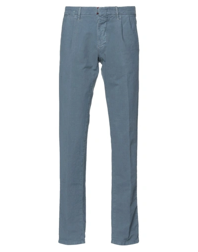 Shop Incotex Pants In Grey