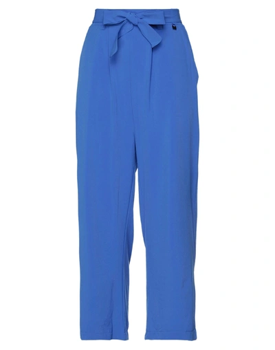 Shop Helly Hansen Woman Pants Bright Blue Size M Polyester, Elastane