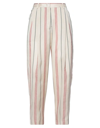 Shop Alberto Biani Woman Pants Beige Size 2 Silk, Viscose