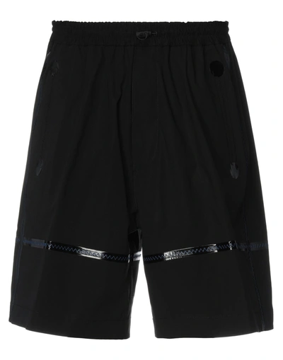 Shop Dsquared2 Man Shorts & Bermuda Shorts Black Size L Cotton, Elastane