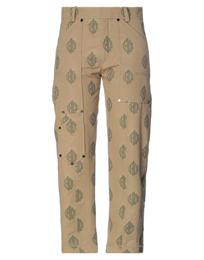 Shop Chloé Woman Pants Camel Size 4 Cotton, Polyester In Beige