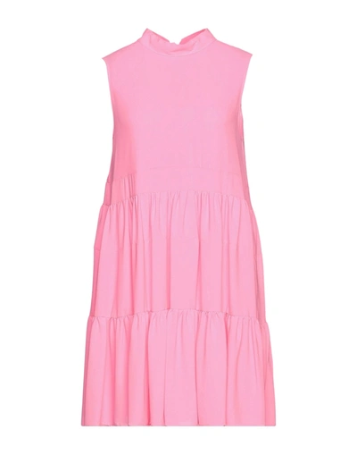 Jucca Short Dresses In Pink