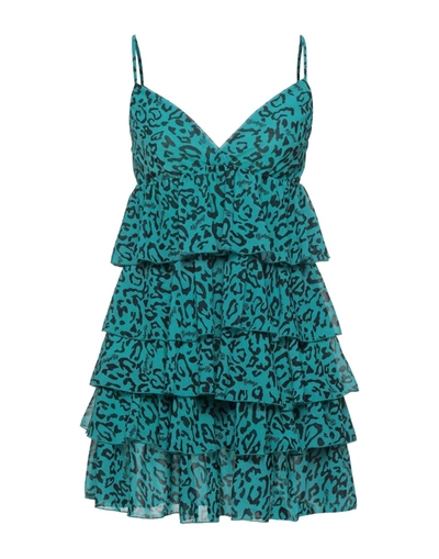 Shop Aniye By Short Dresses In Emerald Green