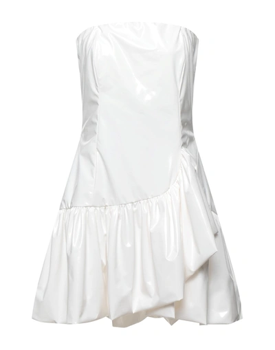 Shop Aniye By Woman Mini Dress White Size 10 Polyester, Polyurethane, Elastane