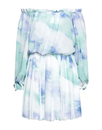 Shop Jijil Woman Mini Dress Light Green Size 4 Polyester, Elastane