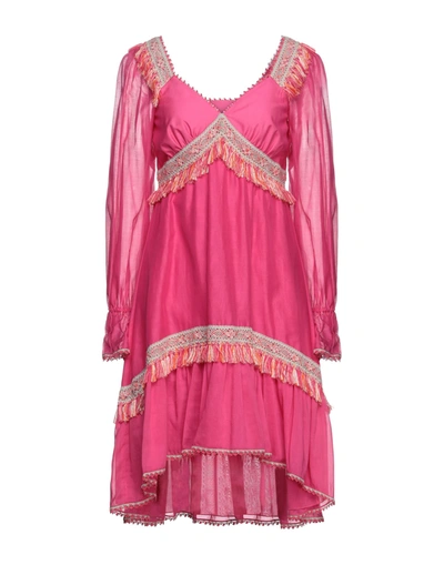 Blumarine Midi Dresses In Pink
