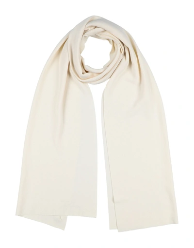Shop Liviana Conti Scarves In Ivory
