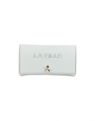 Shop La Fille Des Fleurs Wallets In Ivory