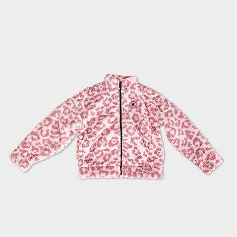 nike pink cheetah jacket