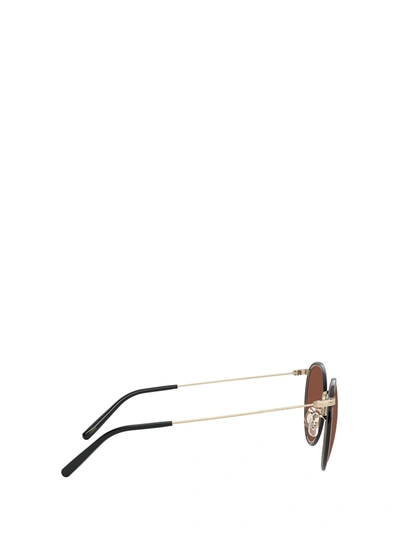 Shop Oliver Peoples Sunglasses In Soft Gold / Black