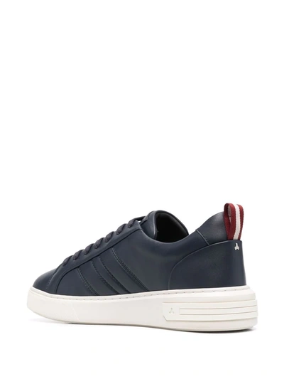 Shop Bally New-maxim Low-top Sneakers In Blue