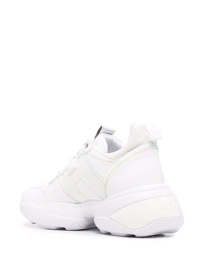 Shop Hogan Interaction Low-top Sneakers In White