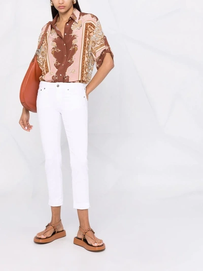 Dondup `rose` Pants In White
