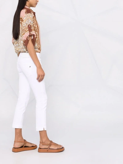Dondup `rose` Pants In White