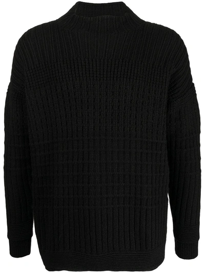 Shop Toogood The Plough Wool Jumper In Schwarz